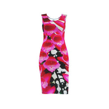 Load image into Gallery viewer, Bell Flower Long Bodycon Dress