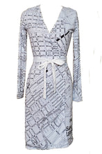 Load image into Gallery viewer, San Francisco 1971 Map Wrap Dress