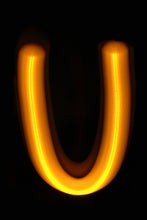 Load image into Gallery viewer, Yellow Signal Light Painting 2 Bandeau Top