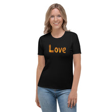 Load image into Gallery viewer, Love Marina Lights Poly Fabric T-shirt