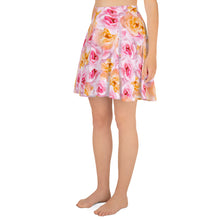 Load image into Gallery viewer, Skater Skirt Red Roses