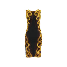 Load image into Gallery viewer, Sansome Street Lights Long Bodycon Dress

