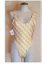 Load image into Gallery viewer, Yellow Signal Light All-Over Print Women's One-piece Swimsuit | Double-sides Printed
