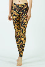 Load image into Gallery viewer, Yellow Traffic Light Light Painting Leggings
