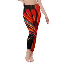 Load image into Gallery viewer, All-Over Print Women's Casual Leggings - Cal Trans Building
