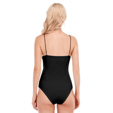 Load image into Gallery viewer, California Light Painting All-Over Print Women's Black Cami Tube Top Bodysuit
