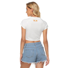 Load image into Gallery viewer, NYC Light Painting Women's Raglan Cropped T-shirt
