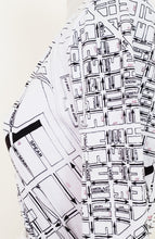 Load image into Gallery viewer, San Francisco 1971 Map Wrap Dress
