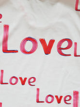 Load image into Gallery viewer, Love Open Neon Sign Light Painting Women's All Over Print Shirt
