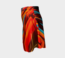 Load image into Gallery viewer, Cal Trans Building Light Painting Flare Skirt
