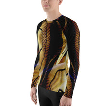 Load image into Gallery viewer, Men's Rash Guard Shirt - Driving the bridge number Two
