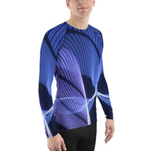 Load image into Gallery viewer, Men's Rash Guard Shirt - Driving the Bridge Number Four
