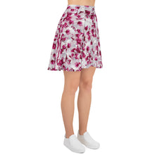 Load image into Gallery viewer, Skater Skirt Pink Flowers

