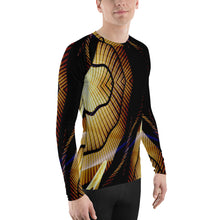 Load image into Gallery viewer, Men's Rash Guard Shirt - Driving the bridge number Two
