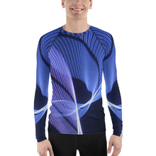 Load image into Gallery viewer, Men's Rash Guard Shirt - Driving the Bridge Number Four
